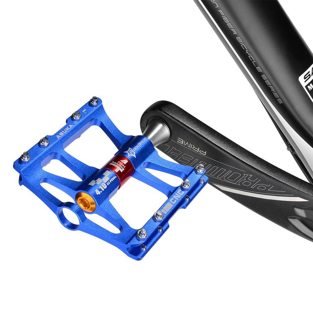 ROCKBROS Fahrrad Pedale 9/16 für MTB/BMX/Rennrad 4 Sealed Bearings