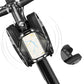 ROCKBROS Fahrrad Rahmentasche mit 360° drehbare Handyhalter 1,5 L BK