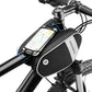 ROCKBROS Fahrrad Rahmentasche mit 360° drehbare Handyhalter 1,5 L BK