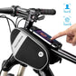 ROCKBROS Fahrrad Rahmentasche mit 360° drehbare Handyhalter 1,5 L BK