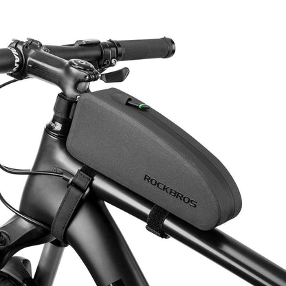 ROCKBROS Fahrrad Rahmentasche wasserdicht Staubfest Schwarz 1L/1,6 L