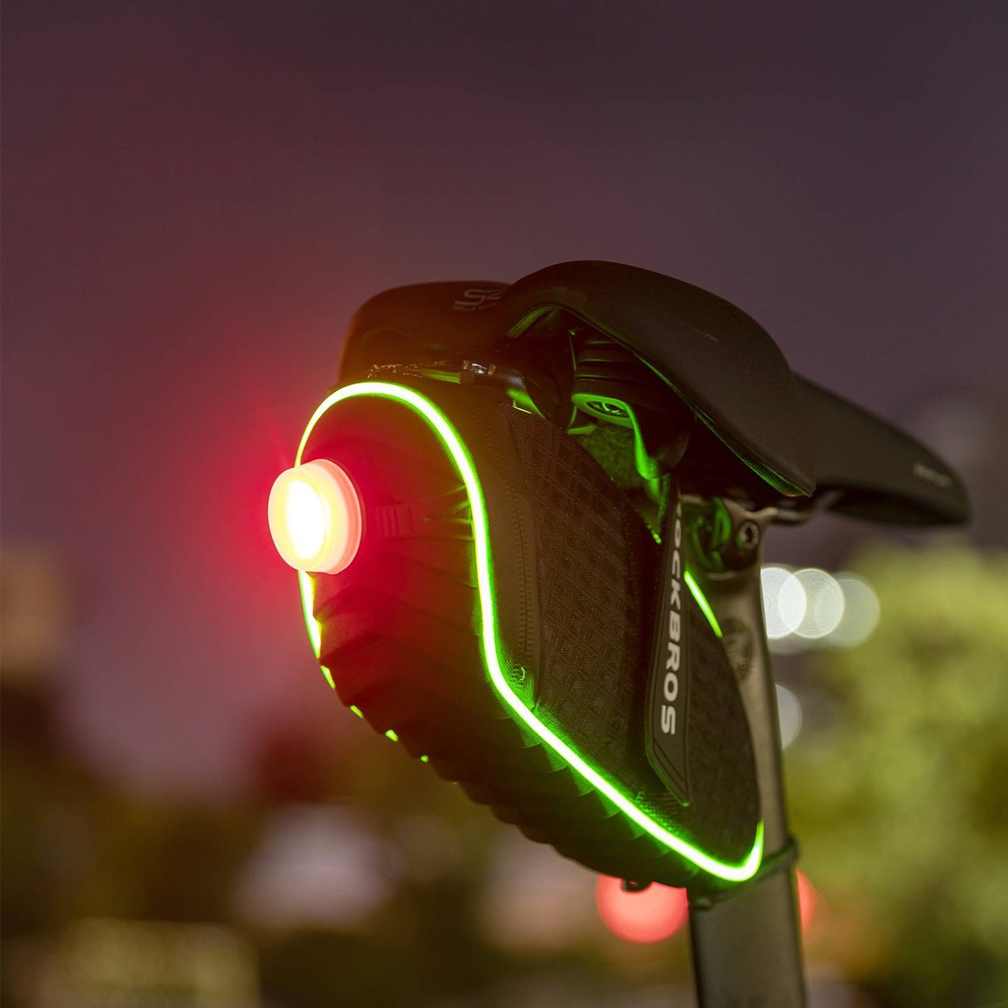 ROCKBROS Fahrrad Satteltaschen Werkzeugtasche mit Reflektorstreifen 1L