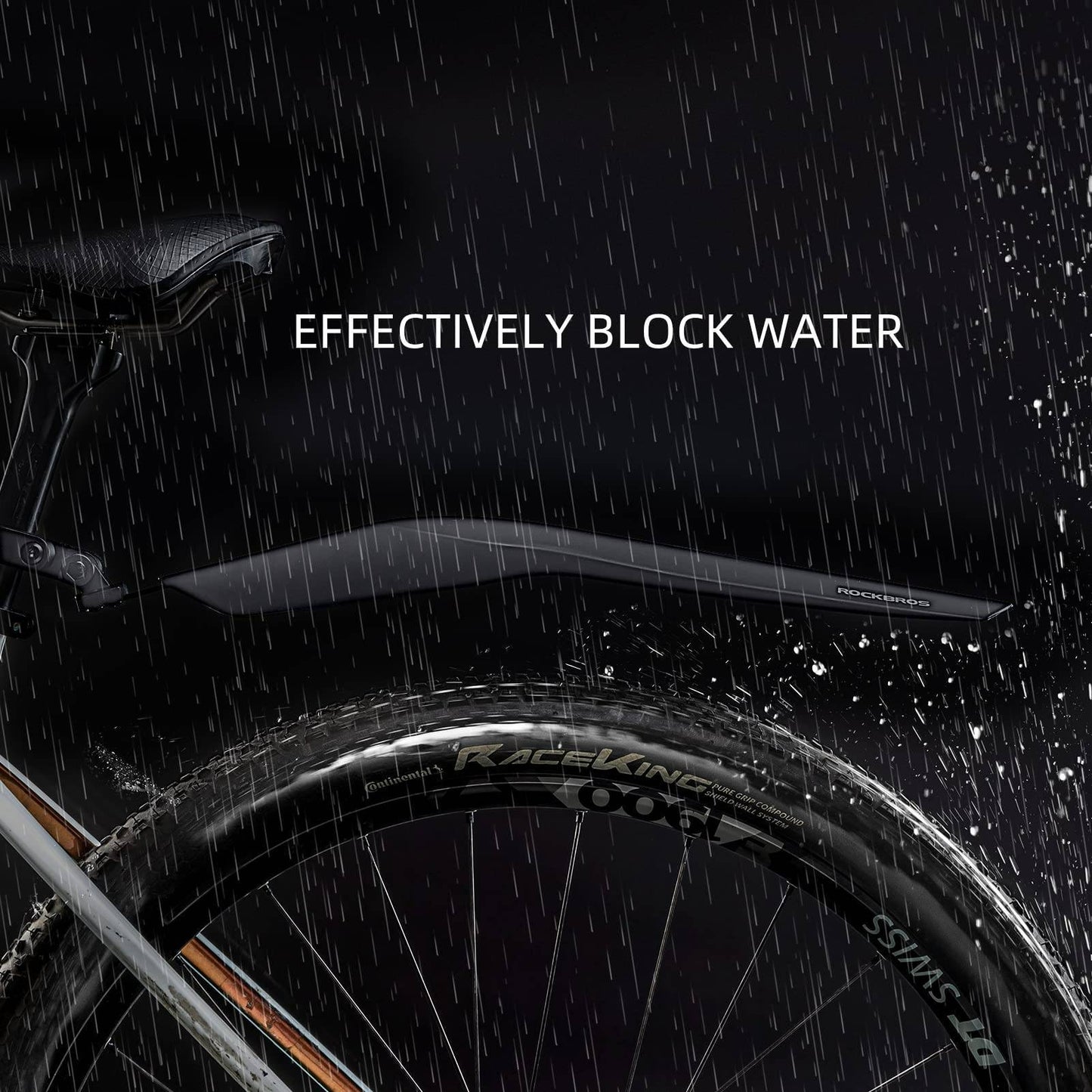 ROCKBROS Fahrrad Schutzblech Set Mountainbikes Universal Spritzschutz