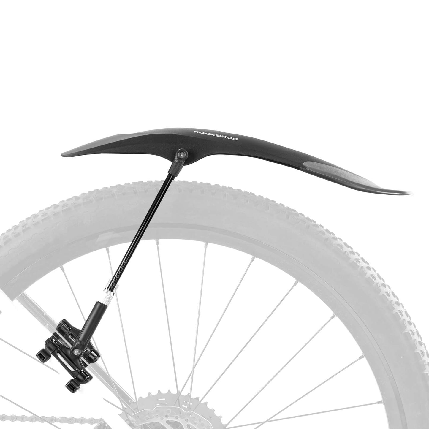ROCKBROS Fahrrad Schutzbleche Set Vorne/Hinten Flexible Fahrradschutzblech Verstellbar