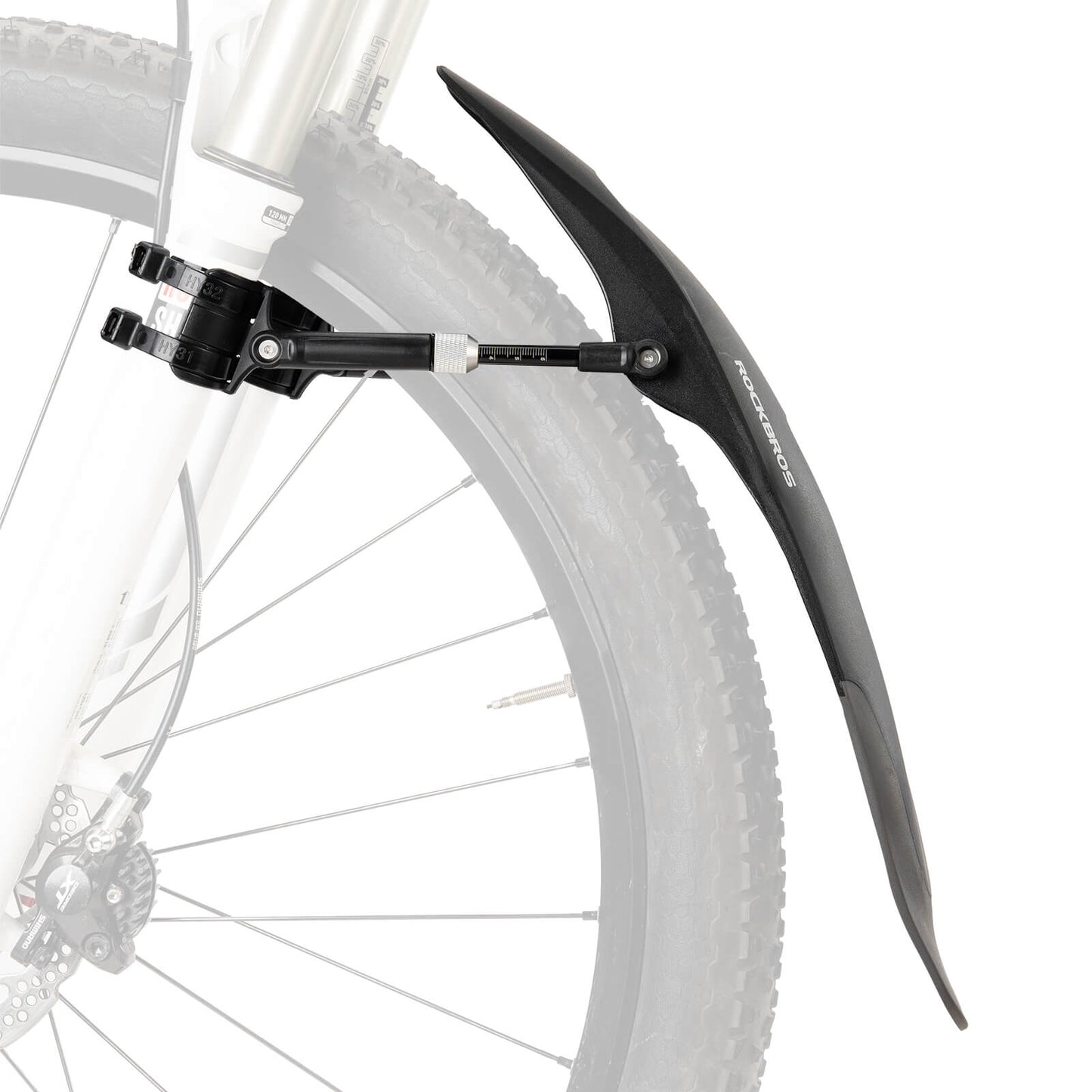 ROCKBROS Fahrrad Schutzbleche Set Vorne/Hinten Flexible Fahrradschutzblech Verstellbar
