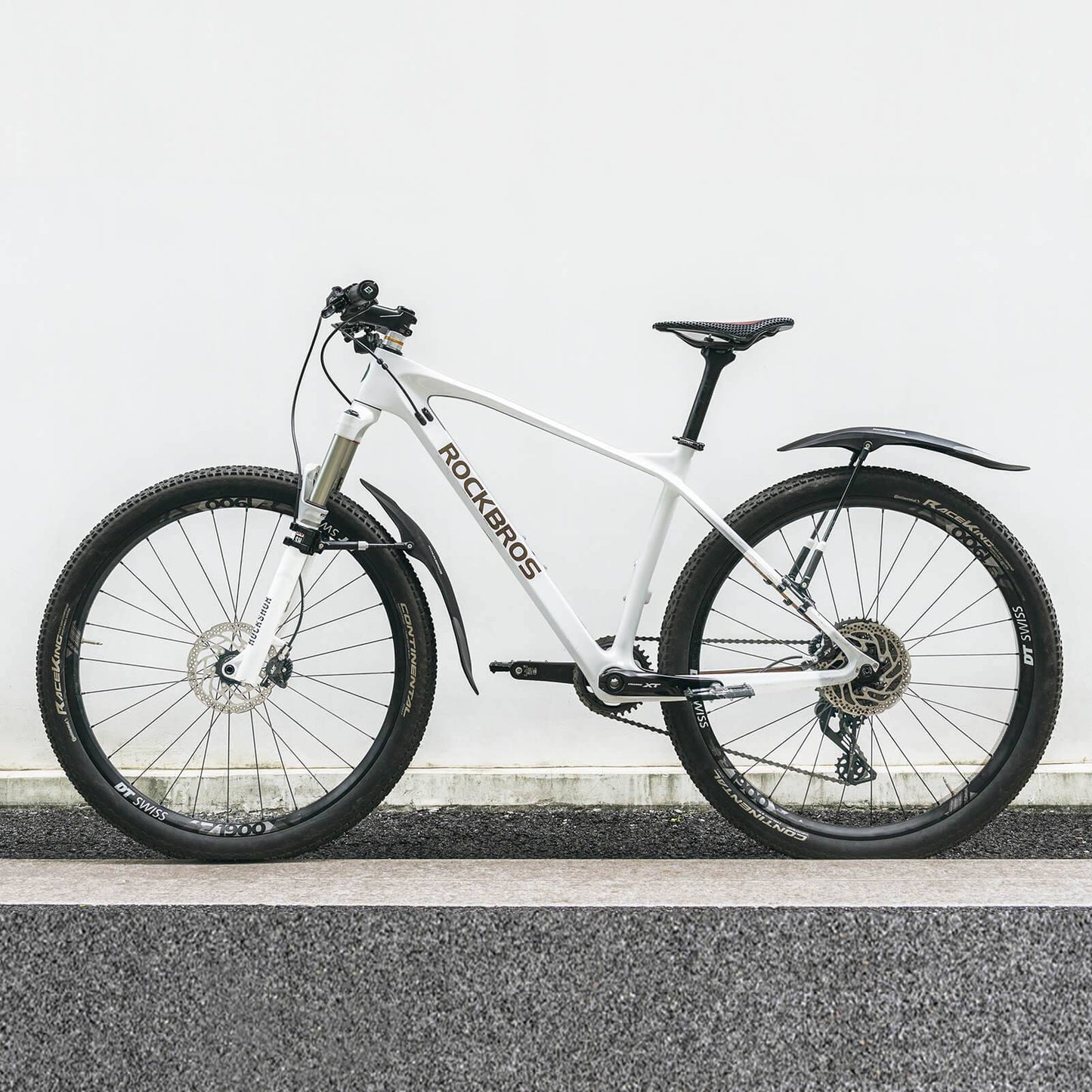 ROCKBROS Fahrrad Schutzbleche Set Vorne/Hinten Flexible Fahrradschutzblech Verstellbar