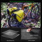 ROCKBROS Fahrrad Transporttasche 100% wasserdichte mit Schultergurt 20L Gelb/Schwarz Gold