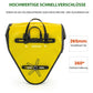 ROCKBROS Fahrrad Transporttasche 100% wasserdichte mit Schultergurt 20L Gelb/Schwarz Gold