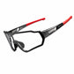 ROCKBROS Fahrradbrille Photochromic Sportbrille UV400 Schutz Damen/Herren