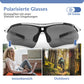 ROCKBROS Fahrradbrille Polarisiert Brille Sonnenbrille UV400 Schutz