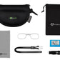 ROCKBROS Fahrradbrille polarisierte Sonnenbrille mit 5 Wechselgläsern