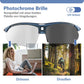 ROCKBROS Fahrradbrille Selbsttönend Brille Sonnenbrille UV 400 Schutz