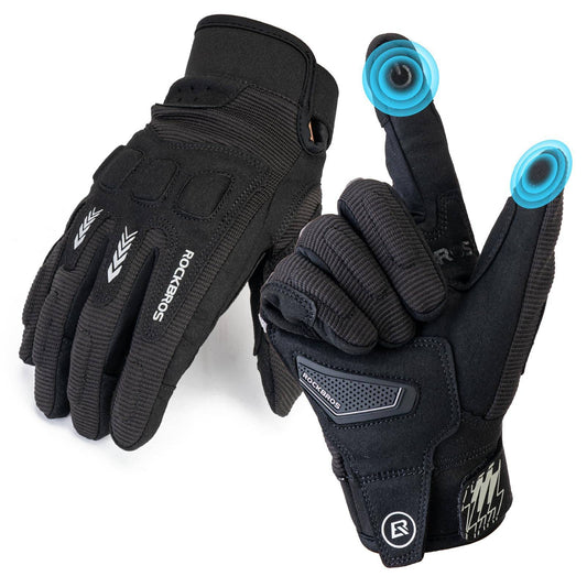 ROCKBROS Fahrradhandschuhe Winter Herbst Herren MTB Stoßdämpfend Handschuhe
