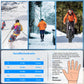 ROCKBROS Fahrradhandschuhe Winter/Herbst Vollfinger Thermo Sport Unisex