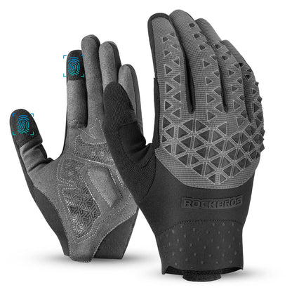 ROCKBROS Fahrradhandschuhe Winter Herren rutschfest Touchscreen
