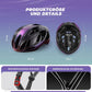 ROCKBROS Fahrradhelm 58-62cm Einstellbare Cityhelm Belüftung Unisex
