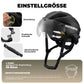 ROCKBROS Fahrradhelm Magnetischer Abnehmbarer MTB Helm mit Visier
