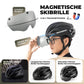 ROCKBROS Fahrradhelm Magnetischer Abnehmbarer MTB Helm mit Visier