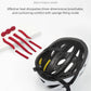 ROCKBROS Fahrradhelm mit integrierter abnehmbarer Magnetbrillen & Visier