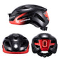 ROCKBROS Fahrradhelm mit Licht, mit USB 1800 mAh Atmungsaktiv 58-60 cm