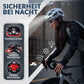 ROCKBROS Fahrradhelm mit Licht, mit USB 1800 mAh Atmungsaktiv 58-60 cm