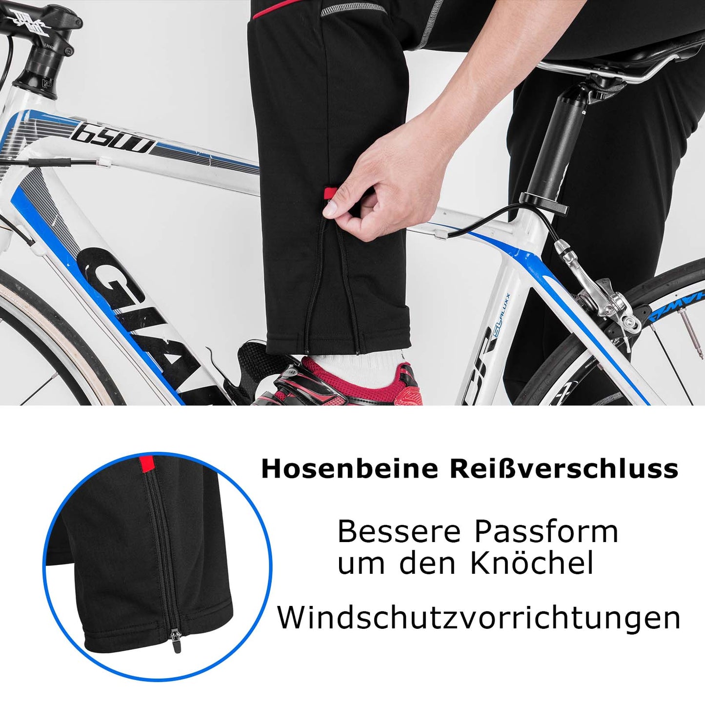 ROCKBROS Fahrradhose Herren Freizeithose Outdoor-Aktivitäten M-4XL