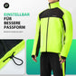 ROCKBROS Fahrradjacke Winter Herren Radjacke Leuchtendes Grün