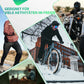 ROCKBROS Fahrradjacke Winter Herren Radjacke Leuchtendes Grün
