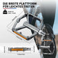 ROCKBROS Fahrradpedale mit Reflektoren aus Aluminiumlegierung 9/16 Zoll