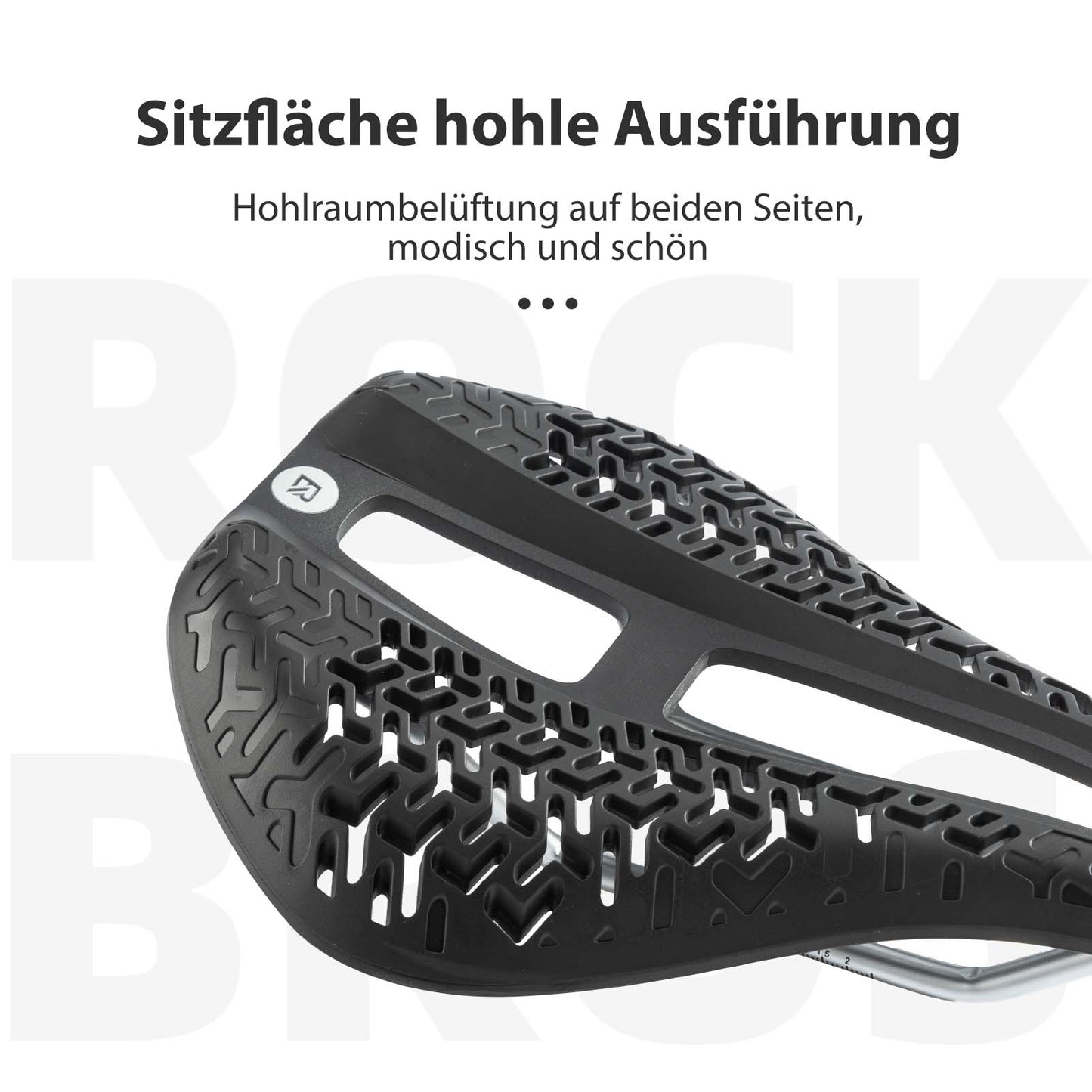 ROCKBROS Fahrradsattel ergonomischer Fahrrad Sattel für Rennrad & MTB