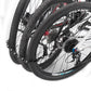 ROCKBROS Fahrradschloss Faltschloss 70 cm Lang Schwarz