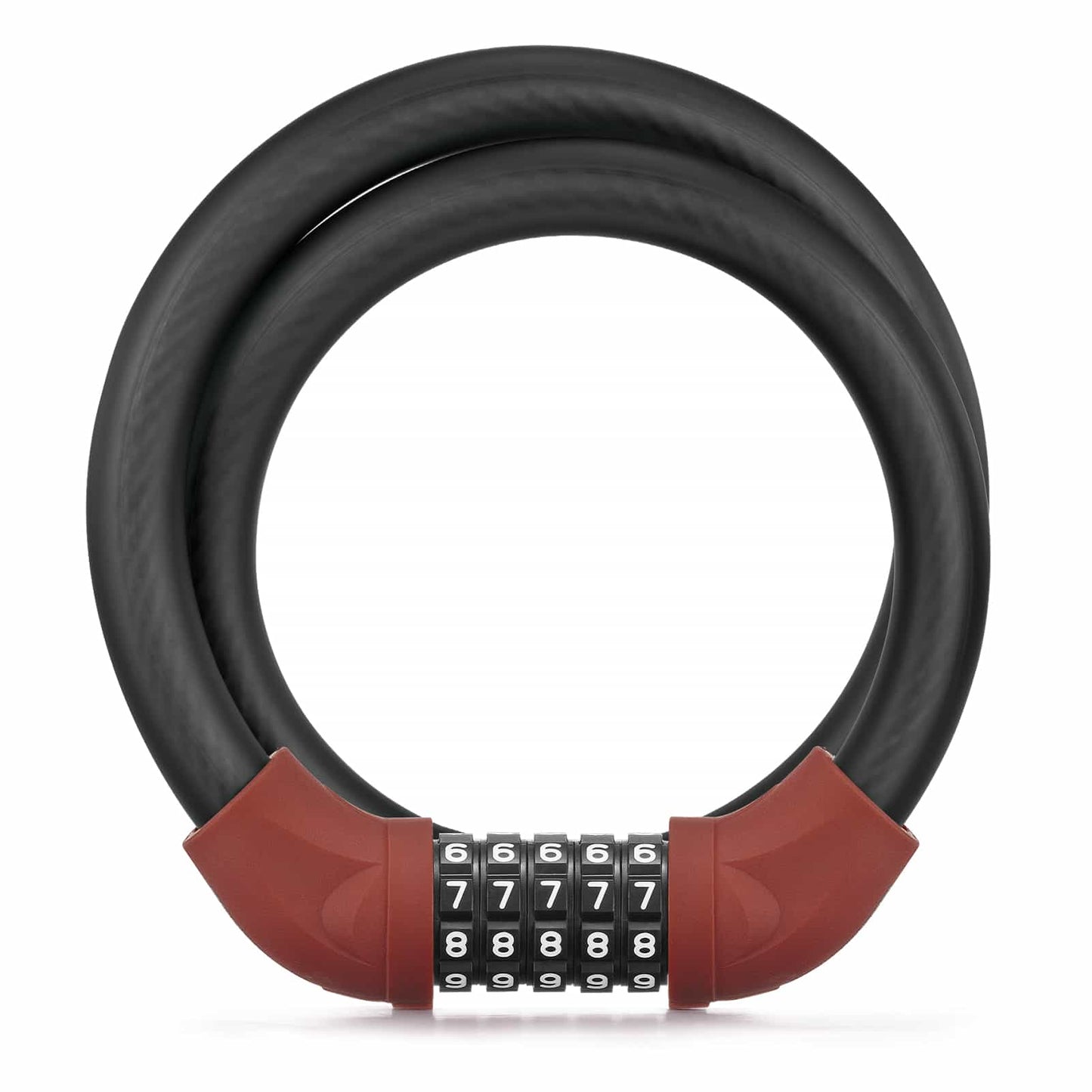 ROCKBROS Fahrradschloss Kabelschloss Zahlenschloss mit 5-stelliges Zahlencode