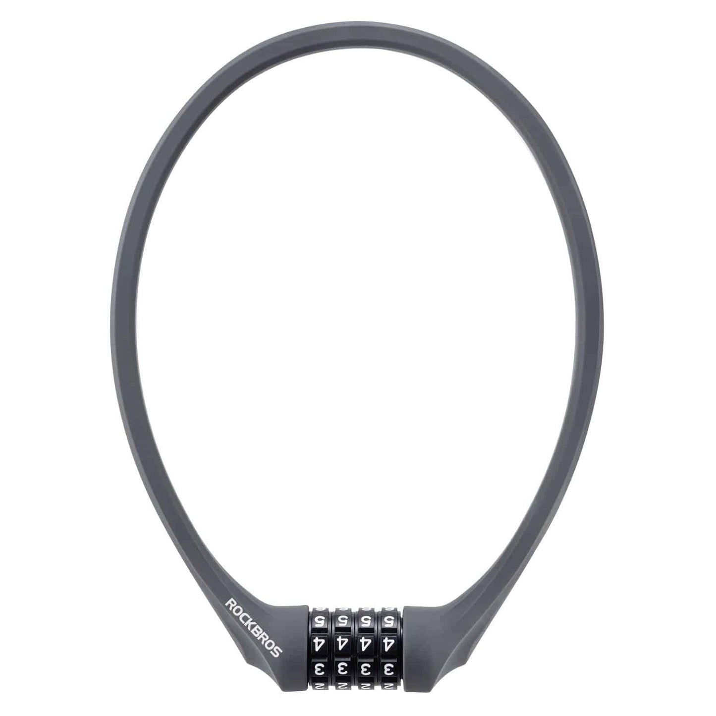ROCKBROS Fahrradschloss mit 4-Stellig Zahlencode 65cm lang