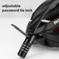 ROCKBROS Fahrradschloss Multifunktion mit Zahlencode Helmschloss