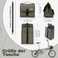 ROCKBROS Fahrradtasche Lenkertasche Fronttasche mit Schultergurt