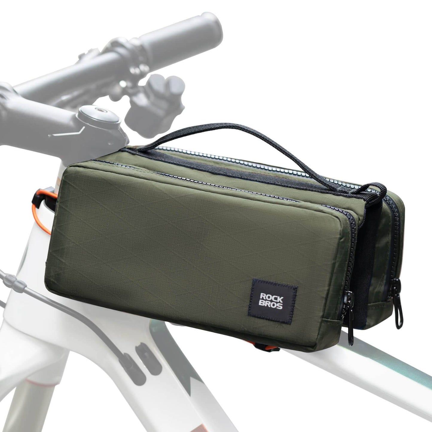 ROCKBROS Fahrradtasche Rahmentasche mit Schultergurt Oberrohrtasche