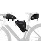ROCKBROS Fahrradtasche Set Rahmentasche*2+Satteltasche*1 mit Verstellbarer Schultergurt 1,2L