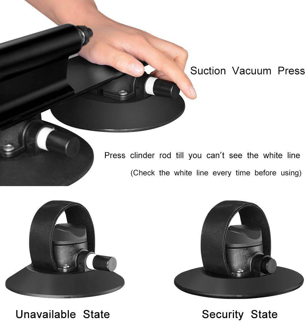 ROCKBROS Fahrradträger Fahrrad Dachträger mit Saugnäpfe Schnellmontage