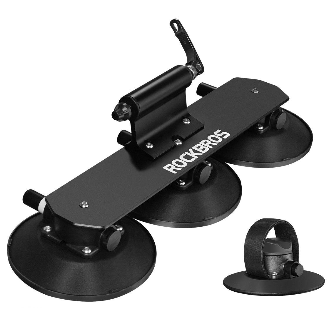 ROCKBROS Fahrradträger Fahrrad Dachträger mit Saugnäpfe Schnellmontage
