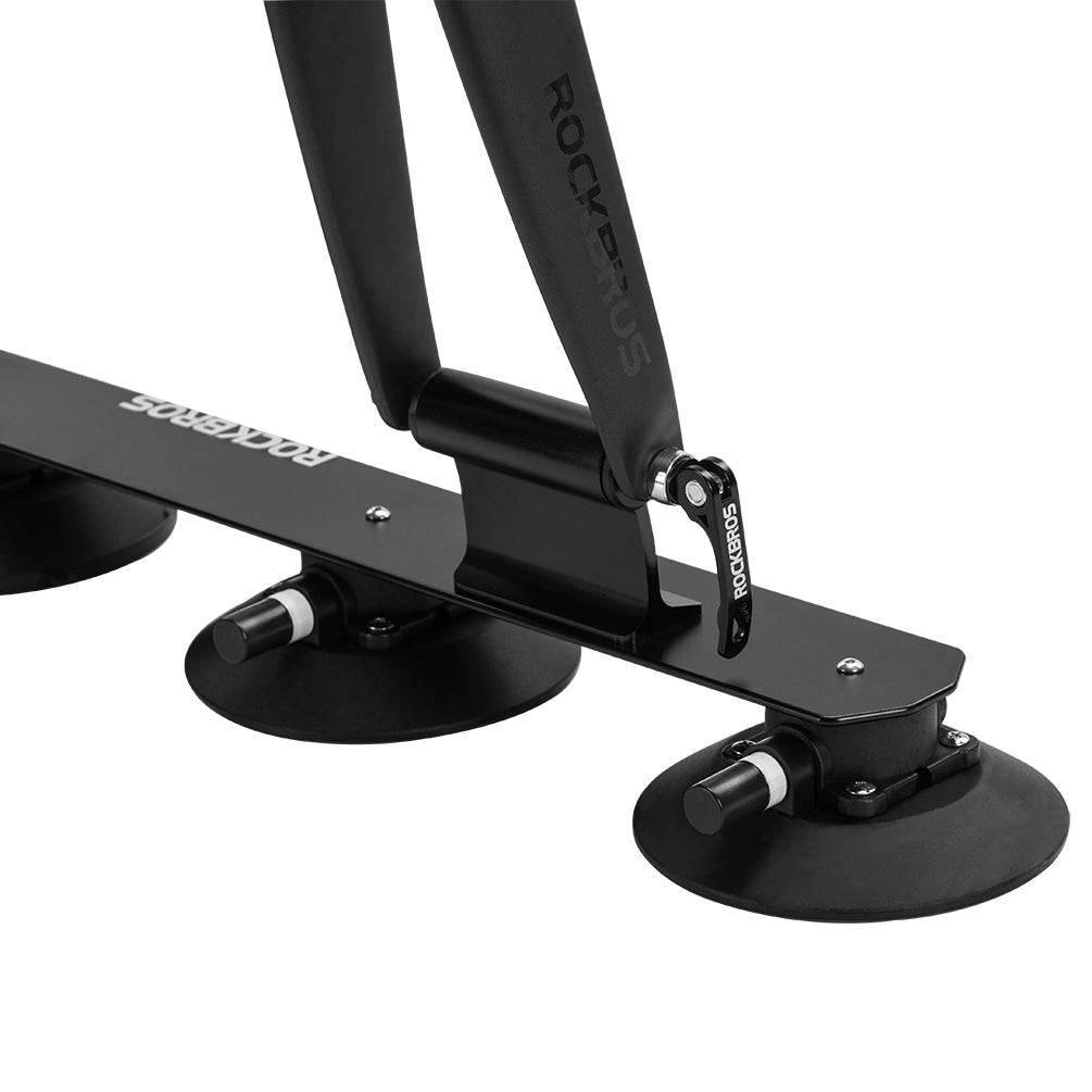 ROCKBROS Fahrradträger Fahrrad Dachträger mit Saugnäpfe Schnellmontage