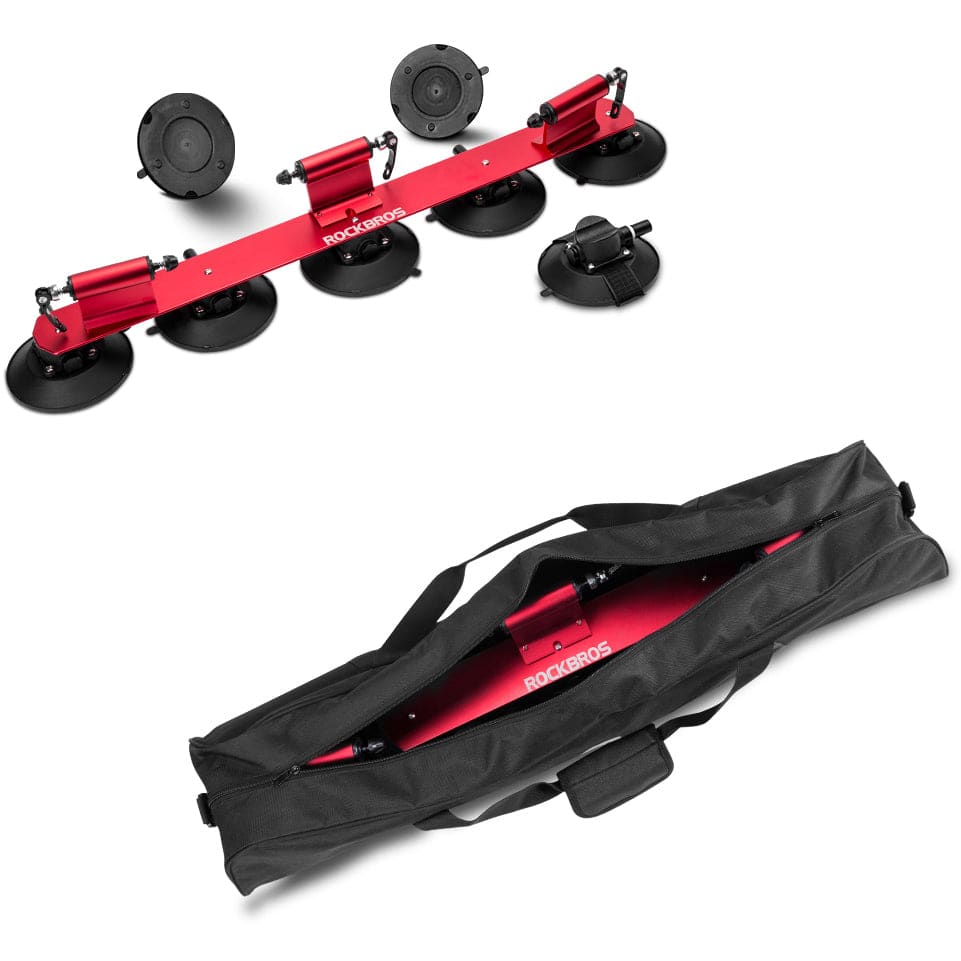 ROCKBROS Fahrradträger Fahrrad Dachträger mit Saugnäpfe Schnellmontage