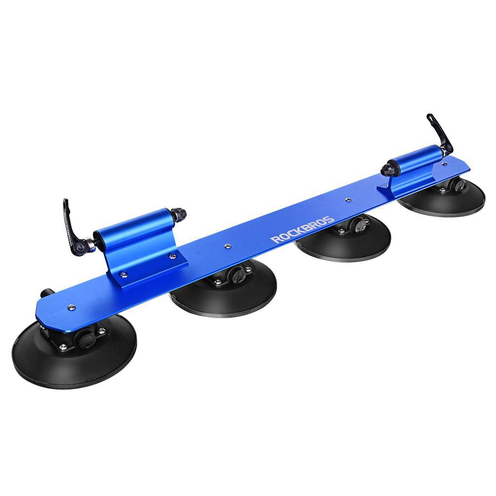 ROCKBROS Fahrradträger Fahrrad Dachträger mit Saugnäpfe Schnellmontage