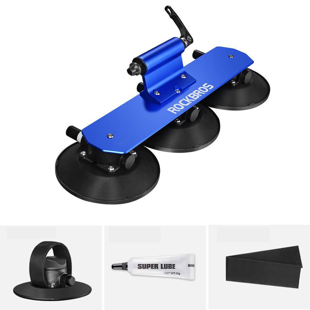 ROCKBROS Fahrradträger Fahrrad Dachträger mit Saugnäpfe Schnellmontage