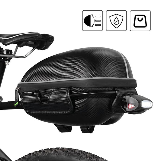 ROCKBROS Gepäckträgertasche Wasserfest Schnellspanner Design mit Halterung