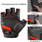 ROCKBROS Halbfinger MTB Handschuhe für Herren und Damen rutschfeste