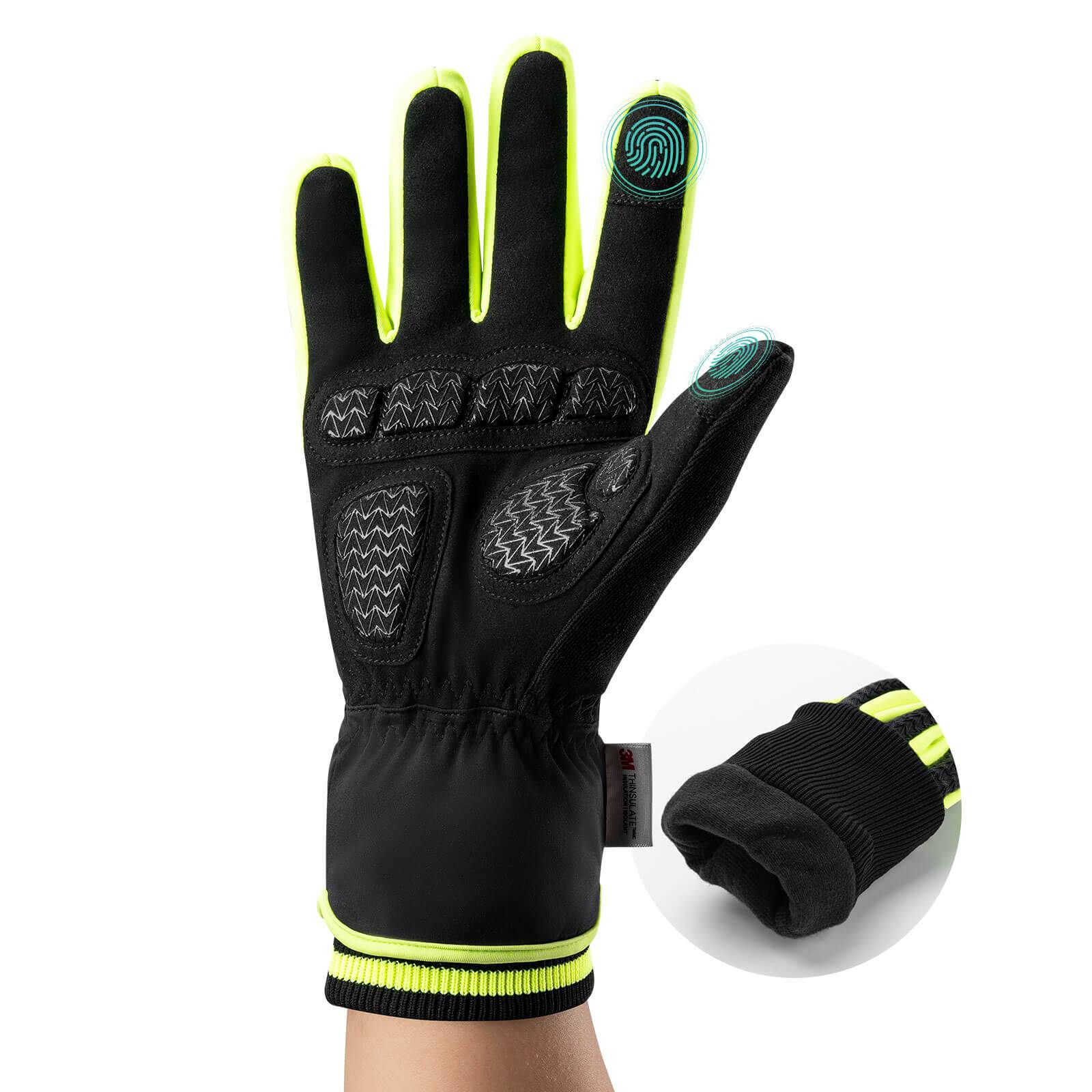 rockbros handschuhe ROCKBROS Handschuhe Fahrradhandschuhe Touchscreen Thinsulate Skihandsc – Unimother