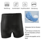 ROCKBROS Herren Radhose mit abnehmbarer gepolsterter