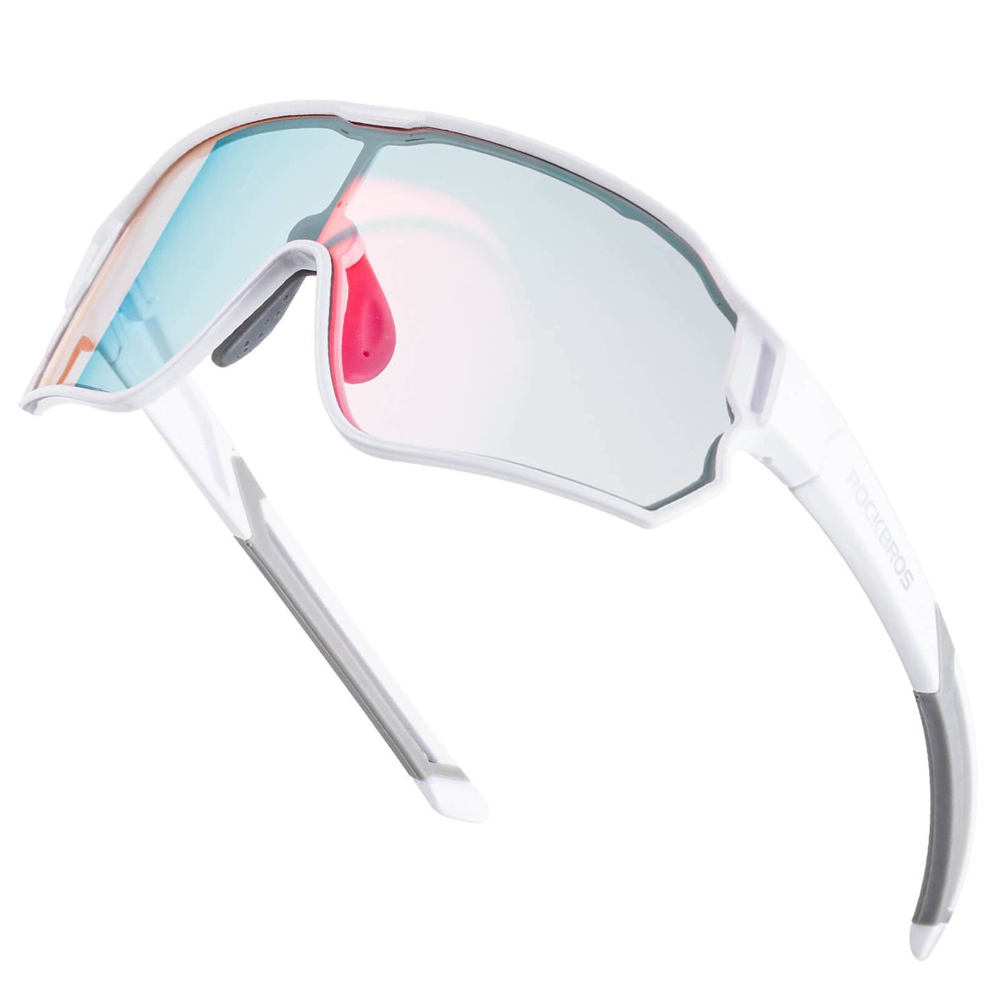 ROCKBROS Kinder Fahrradbrille UV400-Schutz Selbsttönend Sonnenbrille