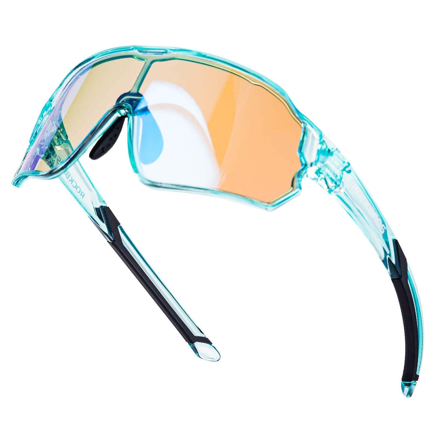 ROCKBROS Kinder Fahrradbrille UV400-Schutz Selbsttönend Sonnenbrille