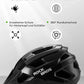 ROCKBROS Kinder Fahrradhelm mit Abnehmenbarem Visie für MTB, BMX Downhill